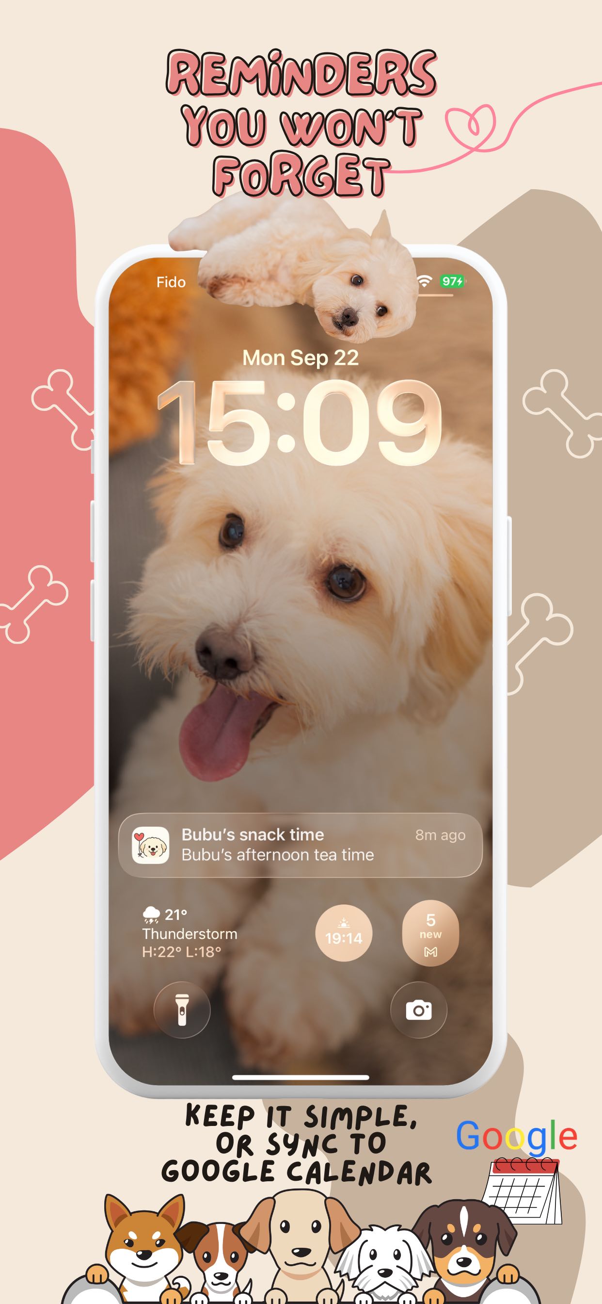 TailyTales App - Reminders